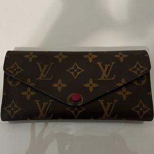 Louis Vuitton Josephine NM monogram wallet Fuchsia M60708